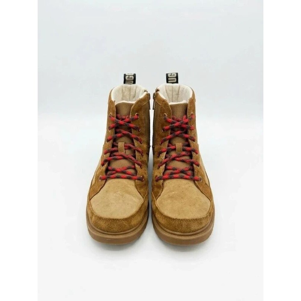 UGG kids Rodley Leather Waterproof Boot Size US 3 (EU 35) Brown